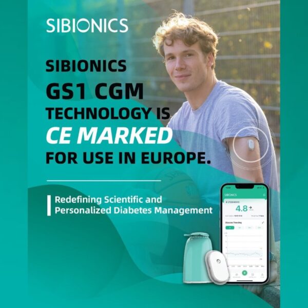 Sibionics GS1 CGM System – Continuous Glucose Monitor