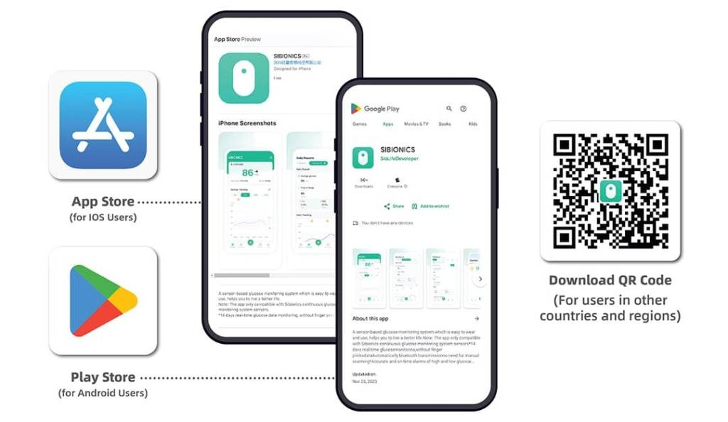 Click or Scan the image to Download the app